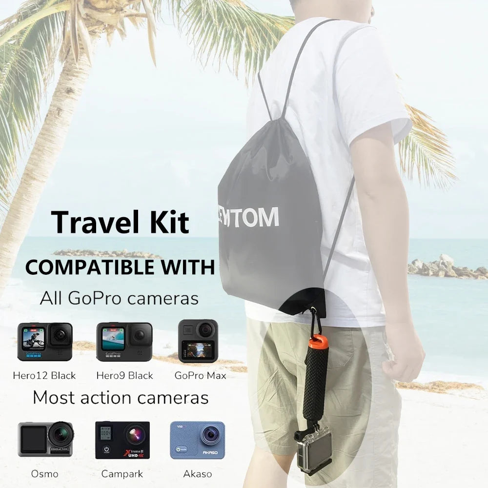 Floating Hand Grip for Action Cameras
