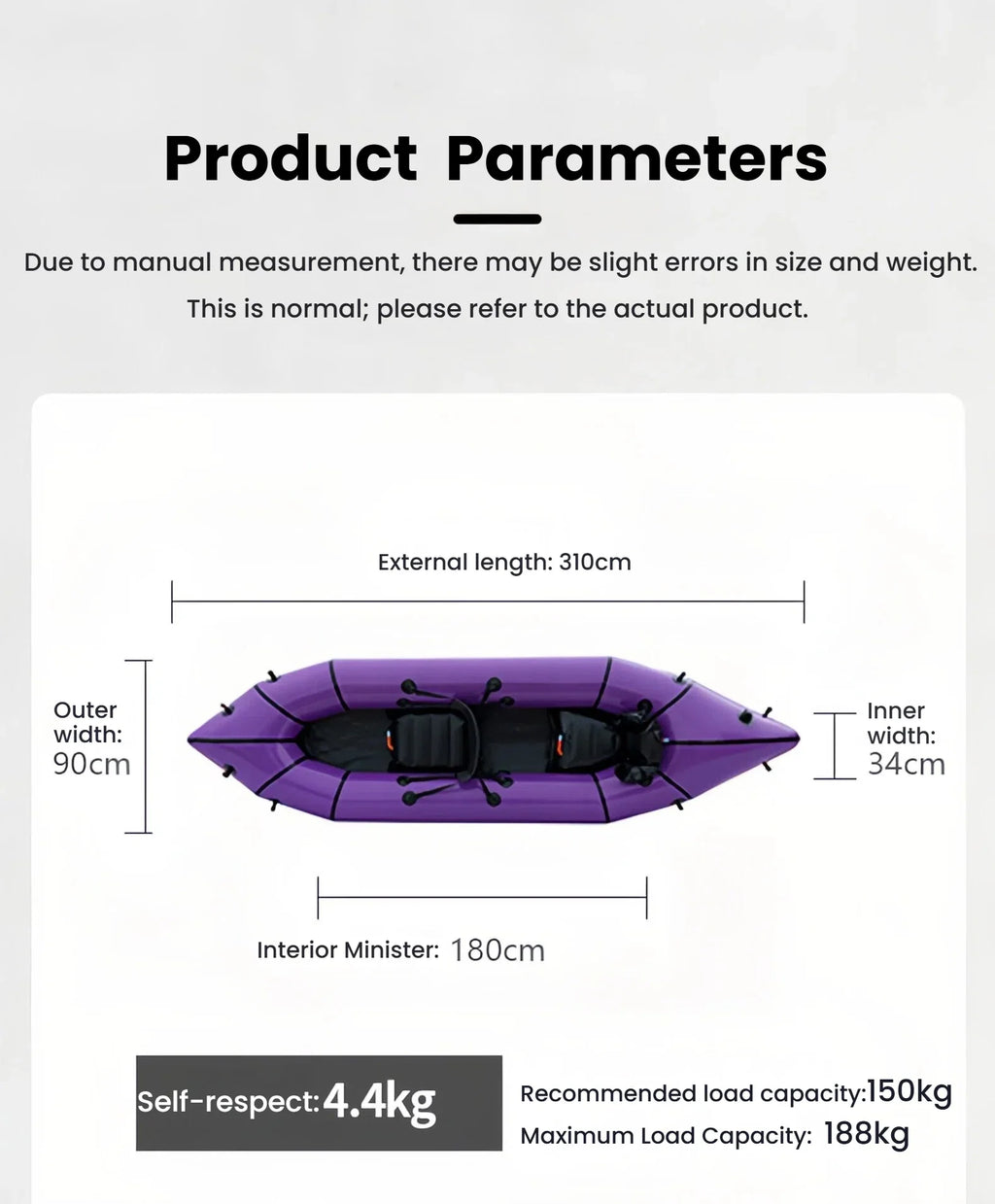 Inflatable 2-Person Kayak