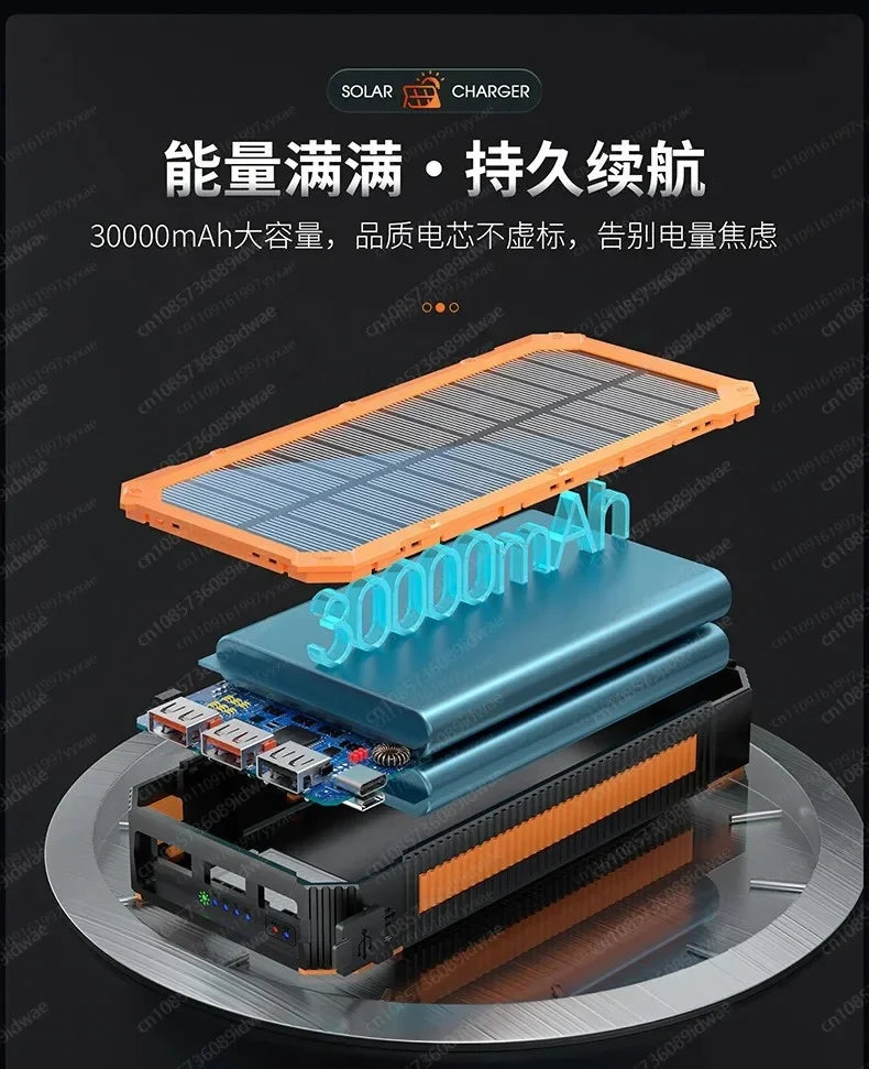 Waterproof Solar Power Bank