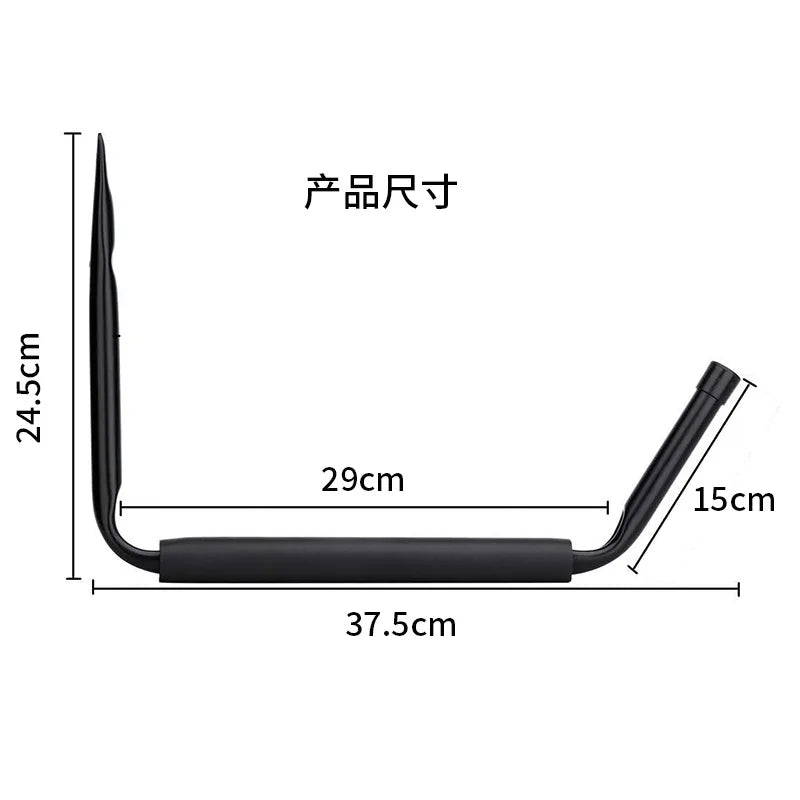 Wall-Mount Kayak Storage Rack