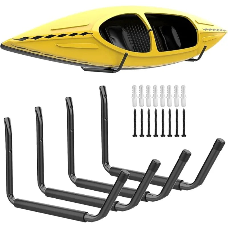 Wall-Mount Kayak Storage Rack