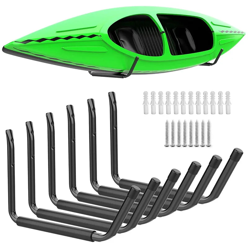 Wall-Mount Kayak Storage Rack
