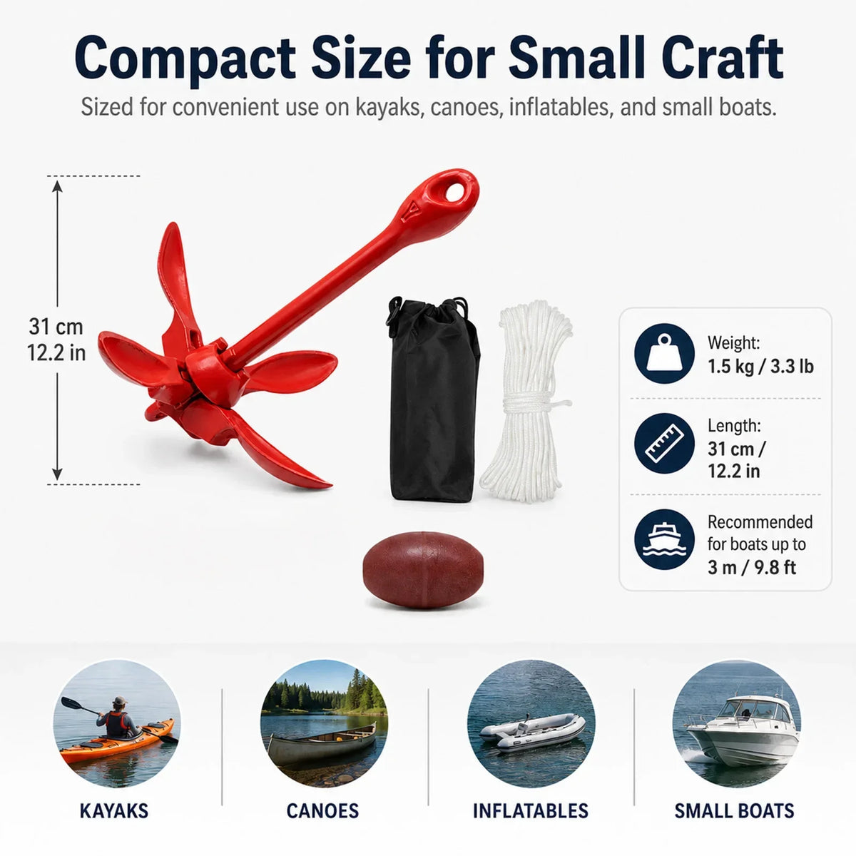 Kayak Anchor Kit