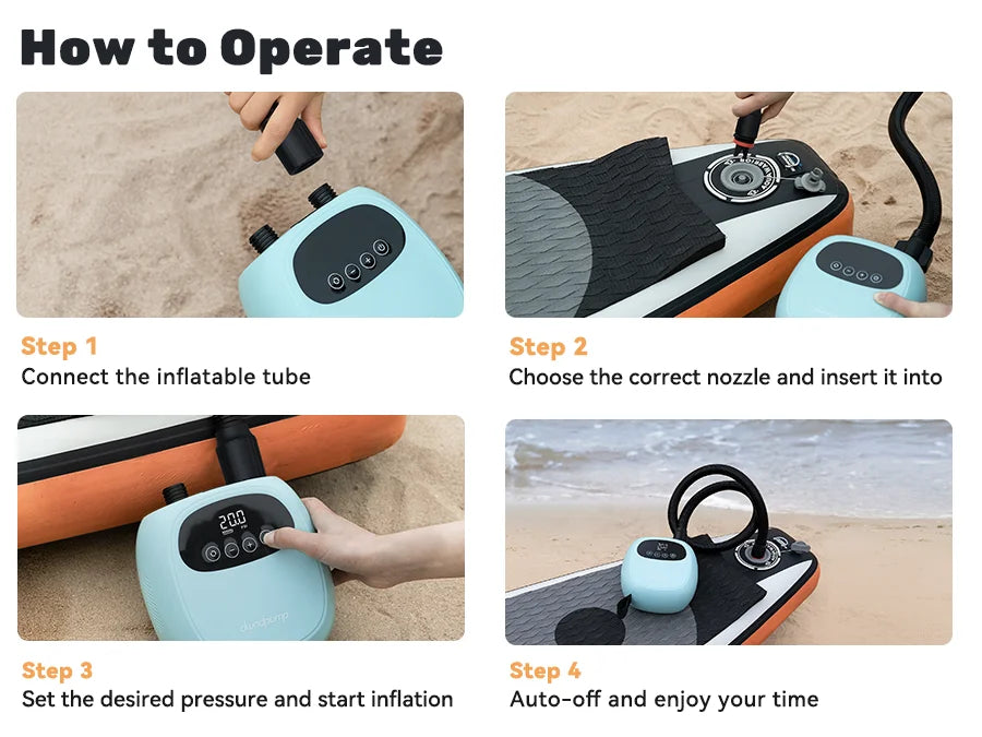 Electric SUP Pump — 20PSI