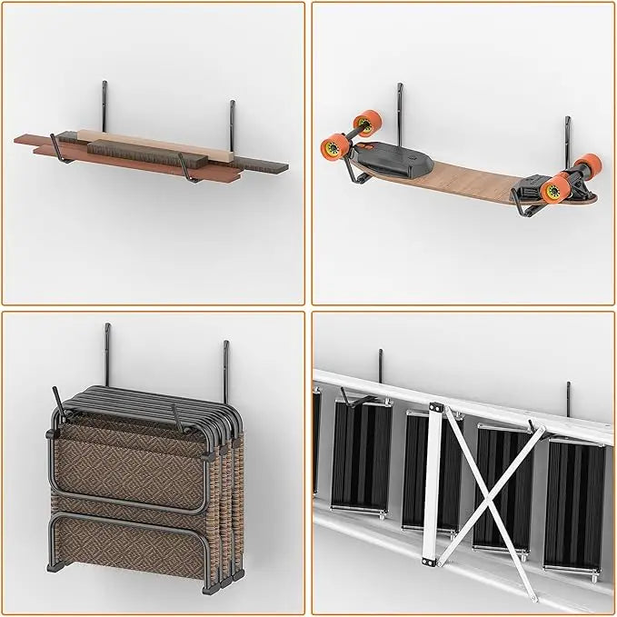 Wall-Mount Kayak Storage Rack