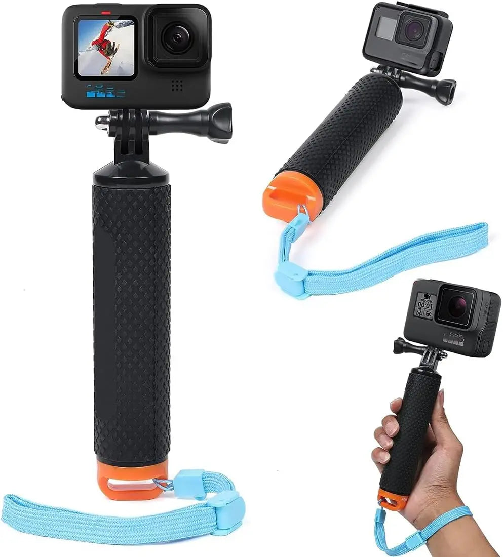 Floating Hand Grip — Action Camera Mount