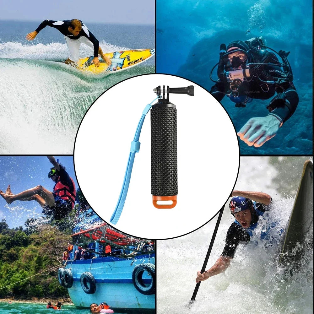 Floating Hand Grip for Action Cameras